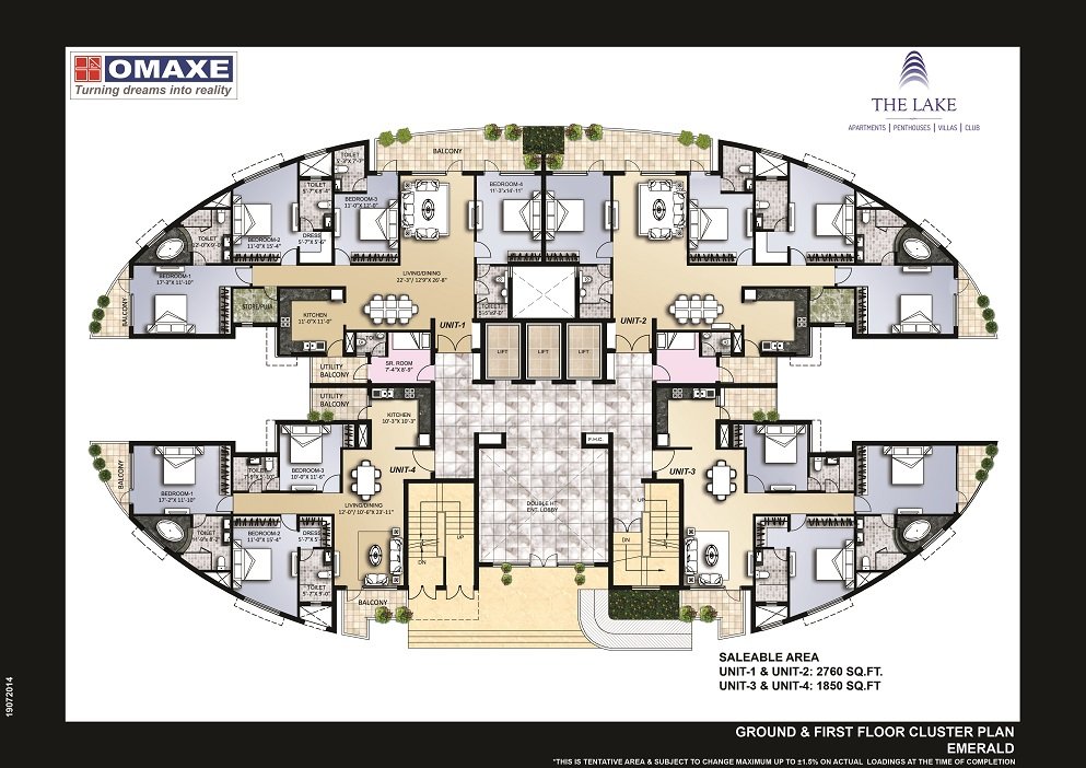 Sky Penthouse Duplex Floor Plan