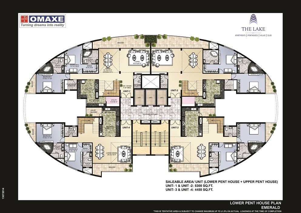 Isabella Imperial Penthouse Floor Plan